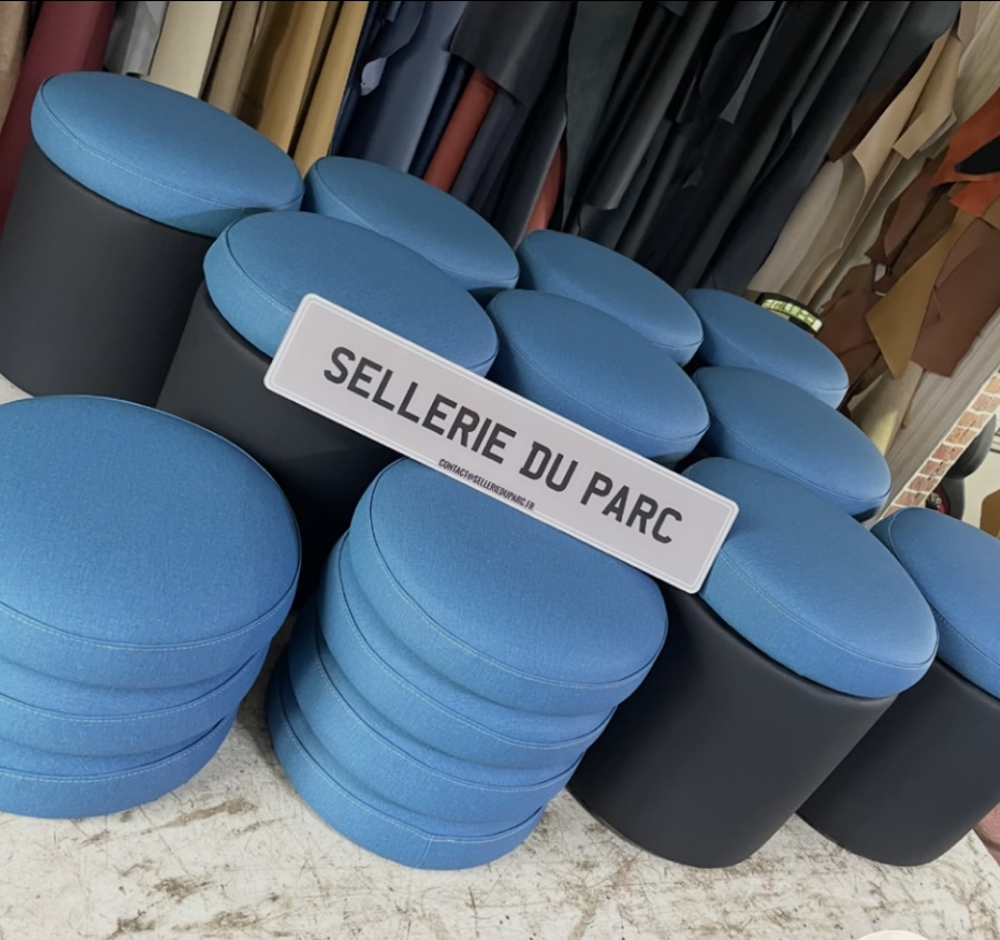 Éléments de sellerie industrielle réalisés par Sellerie du Parc