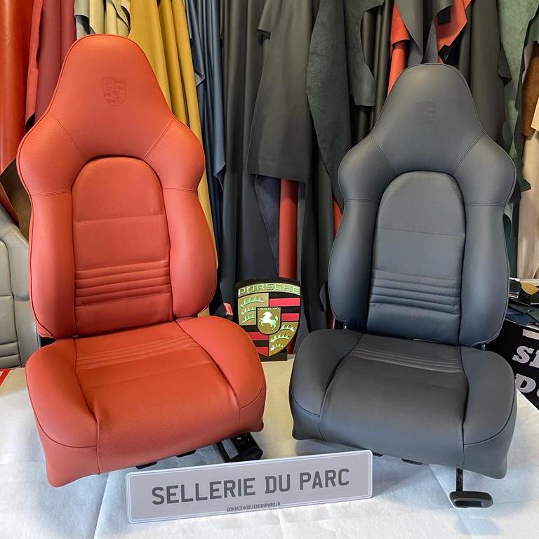 Vieux siège refait à neuf / Sellier Garnisseur